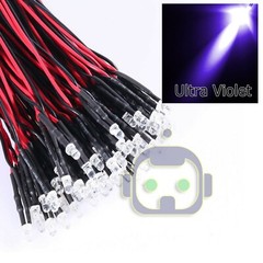 1.8mm 2mm 3mm 5mm 8mm 10mm Pre Wired LED DC9-12V Lights Emitting Diodes