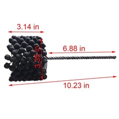 3.3″ Engine Cylinder Hone 240 Grit Flexible Ball Brush 85mm for 2.95″-3.34″ Bore