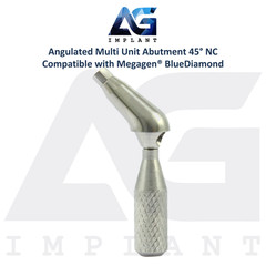 Angled 45° Multi Unit Prosthetic NC Megagen® BlueDiamond Compatible Ø4.8mm
