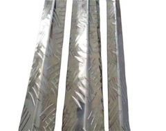 2″H X 2″W X 36″L Aluminum Diamond Plate Wall Edge Corner Guard Angle