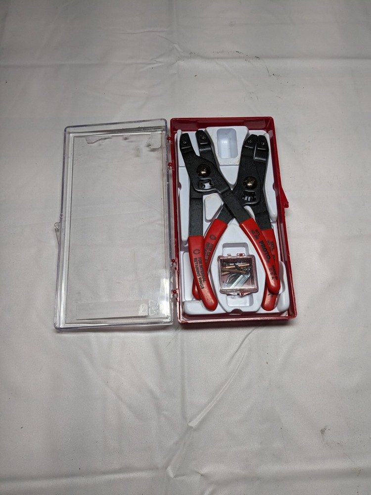 PROTO 12 Piece, Retaining Ring Pliers Set J380 INCOMPLETE