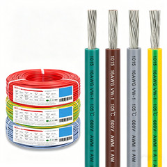 UL1015 14/16/18/20/22/24 AWG Stranded Wire Tinned Copper PVC Electronic Cable