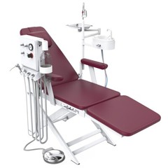Portable Dental Folding Chair Air Turbine /Scaler /Hygiene Prophy Handpiece 4H
