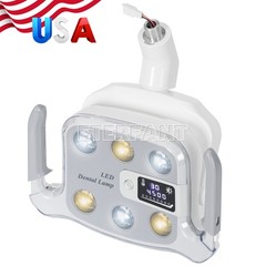 Dental 6LED Shadowless Oral Lamp Light Induction Sensor For Dental Chair 8W/9W