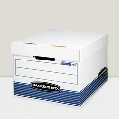 Box 20 Pack STOR/FILE Medium-Duty File Storage FastFold Lift-Off Lid Letter/Lega