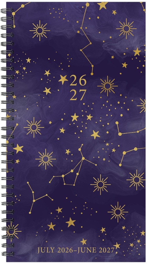 Starry Intentions AYr July 2026-June 2027 3.5″ x 6.5″ Softcover Weekly Planner