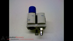 FESTO MS4-FRM-1/4 WITH ATTACHED PART MS4-LR-1/4-D6-VS SERIES X709, NEW #151555