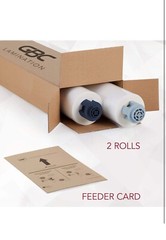 Gbc HeatSeal EZload 2ct Laminating Roll Film 3 mil 1″ Core 3ft X 250ft