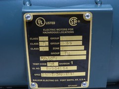 Reliance P56J2319 3/4HP 1725RPM 56C 3PH XPFC Explosion Proof Motor