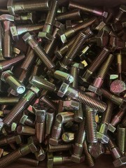 5/8-11 GRADE 8 HEX CAP SCREWS Yellow zinc(Choose size & qty)