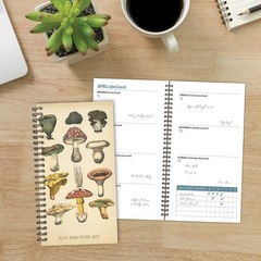 Fungi Files AY July 2026 – June 2027 3.5″ x 6.5″ Softcover Weekly Spiral Planner