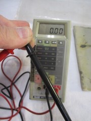 Fluke 8060A 4.5 Digit True RMS Multimeter With Leads Manual Works Fine Used
