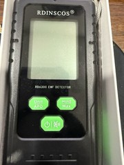 RDINSCOS EMF Detector RD 630C All 3 Types of Electromagnetic Radiation Field