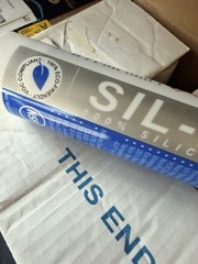 Case of 24 Silco RTV 4500 Food Grade High Strength Silicone Sealant White 10.3oz