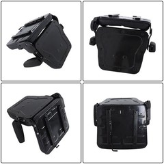 Universal Tractor Seat, Lawn Mower Seat with Armrests for Excavator Backhoe