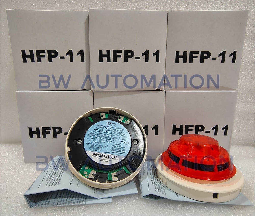 20pc – NEW SIEMENS HFP-11 FIRE ALARM SMOKE/HEAT DETECTOR – Free Express Shipping