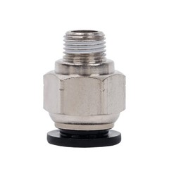 Pneumatic 3/8″ OD Tube x 1/4 NPT Male Connector Air Push to Connect Fitting 5Pcs