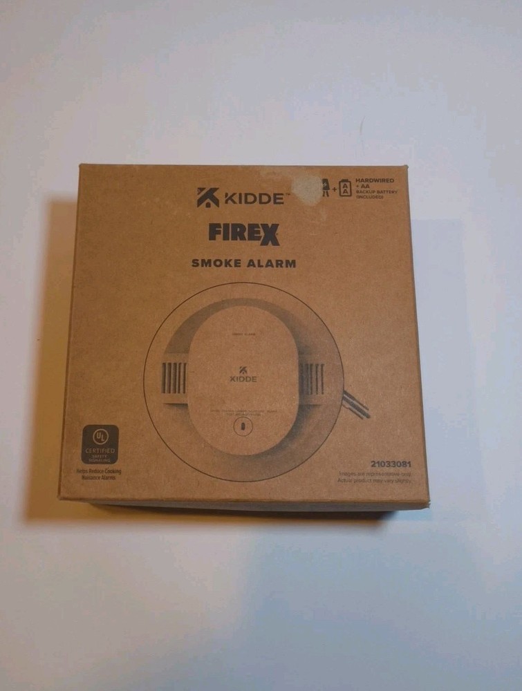 Kidde FireX SMACFEX Smoke Alarm – HardWired New Open Box (Box Torn, See Photos)