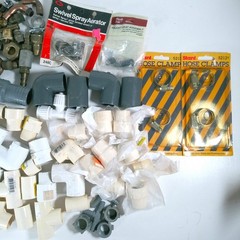 PVC/Metal Plumbing Fittings Lot DIY Handyman Plumber New Open Box