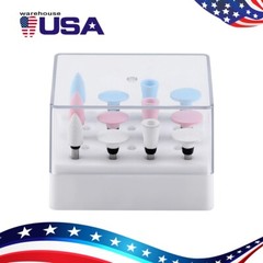 12Pcs AZDENT Dental Composite Polishing Burs Kit RA Silicone For Contra Angle