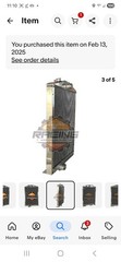 Tractor Radiator For John Deere 4050 4055 4250 4255 4450 4455 RE38664 RE21893