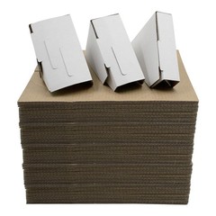 Golden State Art, Picture Frame Corner Protectors (Pack of 100-Pack, White