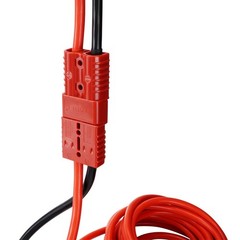 24 FT Heavy Duty Quick Disconnect Winch Power Cable 4 Gauge 4 AWG Copper Wiring
