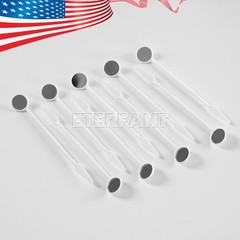 500Pcs Dental Mouth Mirror w/Handle Dental Ortho Instruments