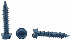 Concrete Hex Head slotted 3/16 x 1-1/4″ block / Brick, Masonry Screw Tapcon