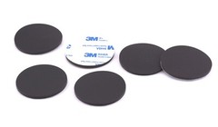 XL 2″ Diameter x 1/4″ Thick Silicone Rubber Feet Large Gripping Surface Non Mar