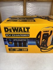 DEWALT Level-2 Wall Mounted Electric Vehicle EV Charger up to 48 Amps New