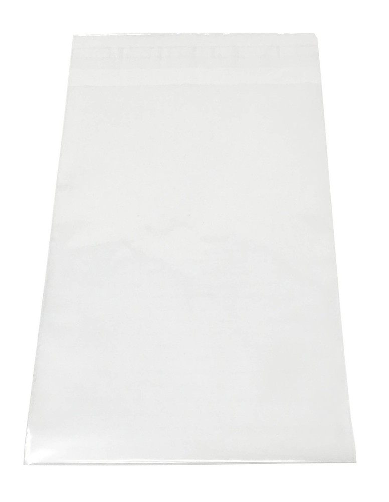 200 10 x 13 Premium Clear Plastic Self Seal Lip & Tape Poly Bags 1.5 Mil
