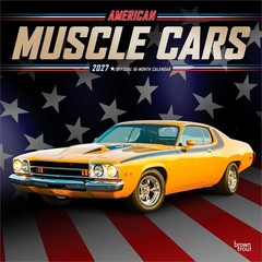 American Muscle Cars OFFICIAL | 2027 12×24″ (Hanging) Wall Calendar