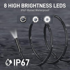Teslong 2.0MP USB-C Inspection Camera Auto Focus Borescope for Plumbing