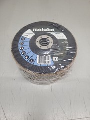 Metabo 629485000 6″ x 7/8″ Flapper Plus Flap Discs 60 Grit 10pk