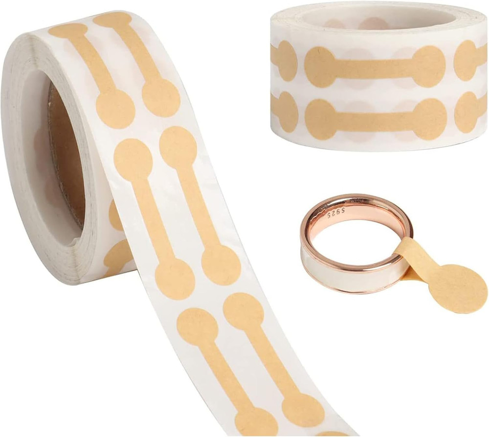 1000PCS Jewelry Price Stickers Blank Jewelry Price Tags Self Adhesive Small
