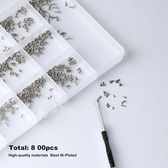 800 Pcs Tiny Screws for Electronics Micro Small Mini Phillips Pan Head Machine