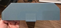 TEKTRONIX OSCILLOSCOPE COVER – 16 3/4″ X 7 1/4″ Hard plastic