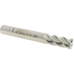 Corner Radius End Mill:5/16″Dia,3/4″LOC,0.0300″Radius,4 Flute,Solid Carbide