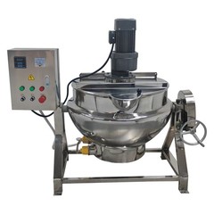 26.5gal Tilting Jacketed Kettle Commercial Cooking Sandwich Steam Pot 220V 100L
