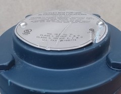 LEESON 116616.00 Explosion Proof Motor, 2 HP, 3600 RPM