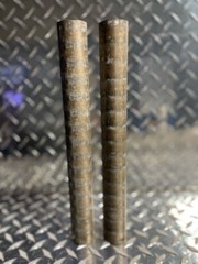1-3/8 OD x 15/16 ID 10 inches long x2 CDA 932 Bearing Bronze Round Rod #6