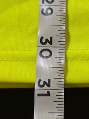 High Visibility Reflective T-Shirt Mens XL Spectrum Yellow Gray Polyester