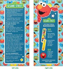 Sesame Street Kids Bandages, 100 CT | Great for 100 Count (Pack of 1)