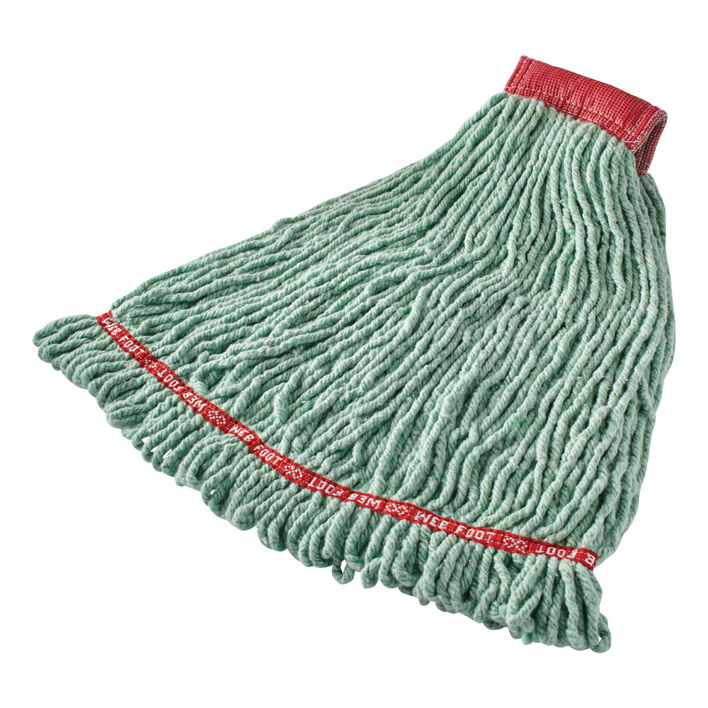 Rubbermaid Commercial A25306GR00 5 in. Headband Web Foot Wet Mop Head L, GN New