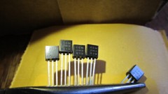 2N3819 Central Semiconductor RF GENUINE JFET Transistor N-CH -25V 10mA, 1 piece
