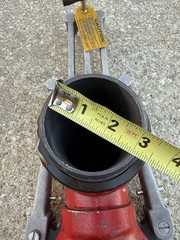 Elkhart Brass Portable Deck Gun Monitor Stand Collapsible Base 3” Wye Stinger