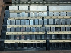 Starrett Webber – RS81A1 – Steel, English, Gr. 2 Gage Block Set – 81 pcs – QD16