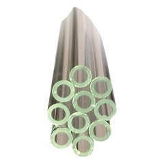 Tubing, Flint Glass 5mm Diameter x 48 inches Length. Pack 5 pounds.