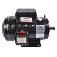 5 HP 1 Phase Electric Compressor Motor 60 HZ Steel Base-Mounted Permanent Magnet